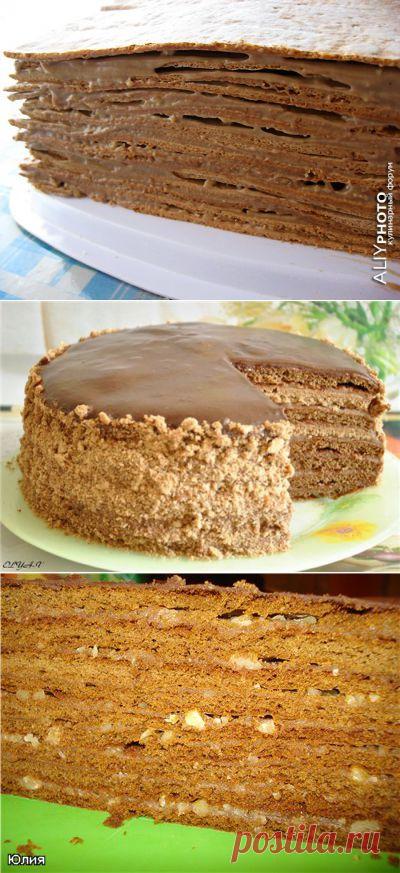 3. Торт "Дамский каприз" (шоколадный)