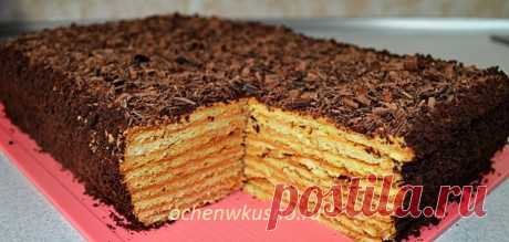 Торт «МИКАДО» с карамельным кремом – объедение! | Готовим вкусно и по-домашнему