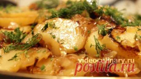 Картошка с луком по-узбекски