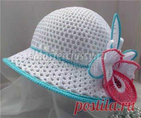 Летняя шляпка крючком: лучшие мастер-классы с фото