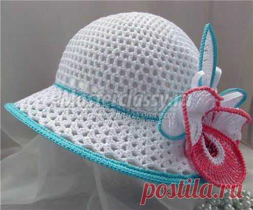 Летняя шляпка крючком: лучшие мастер-классы с фото