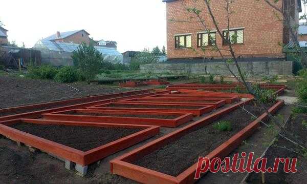 Записки старого ворчуна - История создания высоких грядок / 7dach.ru