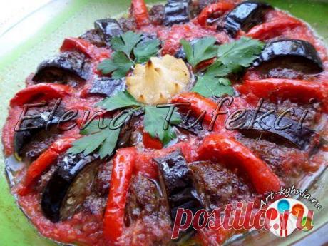 Запеченный кебаб с баклажанами | Интересные рецепты