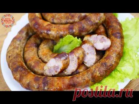 КОЛБАСА ДЛЯ ВСЕХ ИЗ ЛЮБОГО МЯСА В ДОМАШНИХ УСЛОВИЯХ! ПРОЩЕ НЕ БЫВАЕТ!