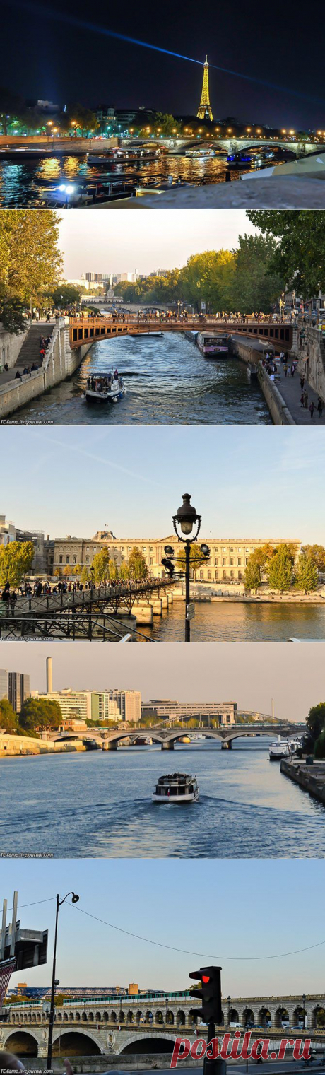 Мосты Парижа / Туристический спутник