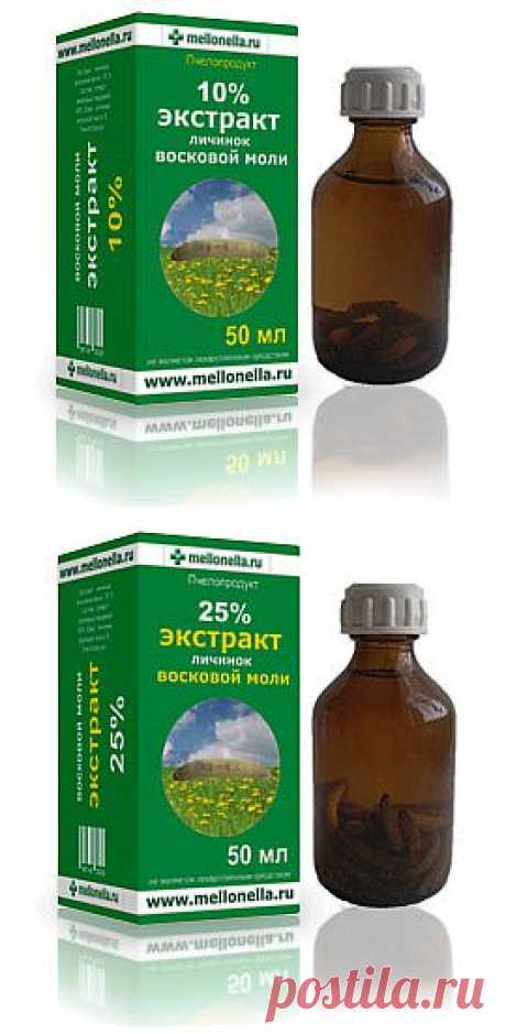 Экстракт личинок восковой моли.