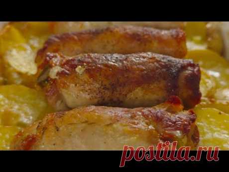 Взрыв Вкуса! Сочные мясные рулеты в духовке!