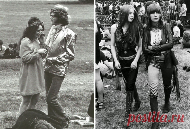 ФотоТелеграф » Роковые девушки фестиваля “Вудсток” 1969 года