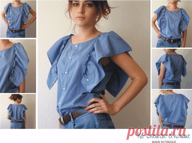 Что можно сделать из рубашки - подборка идей