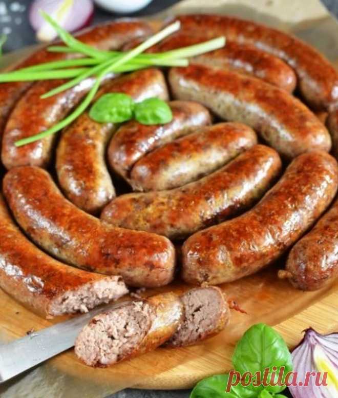 Как приготовить домашнюю колбасу в духовке, пошаговый рецепт с фото от Нямбург.ру