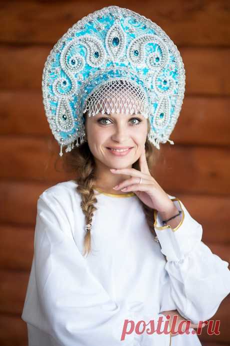 Кокошник своими руками - пошаговый мастер-класс изготовления, схемы и выкройки традиционного головного убора (80 фото)