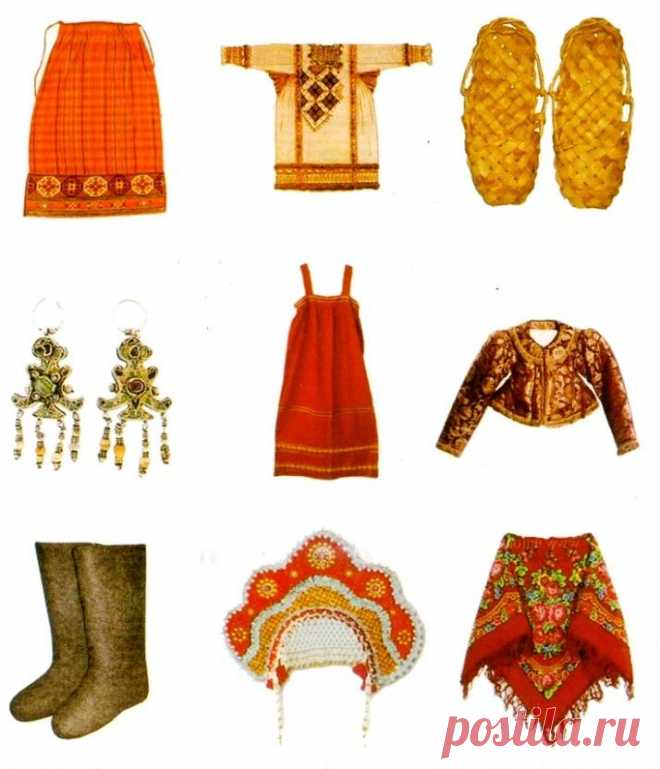 Русская народная одежда | Русская народная одежда фото
