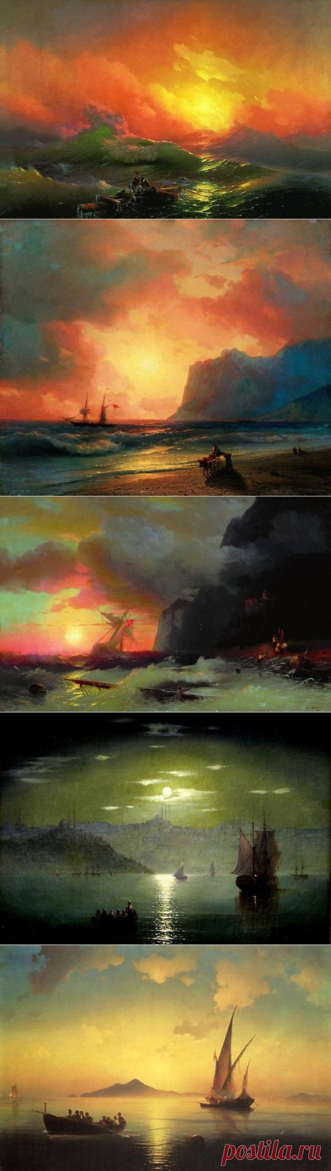 Морское настроение: 15 величественных и эмоциональных шедевров Ивана Айвазовского