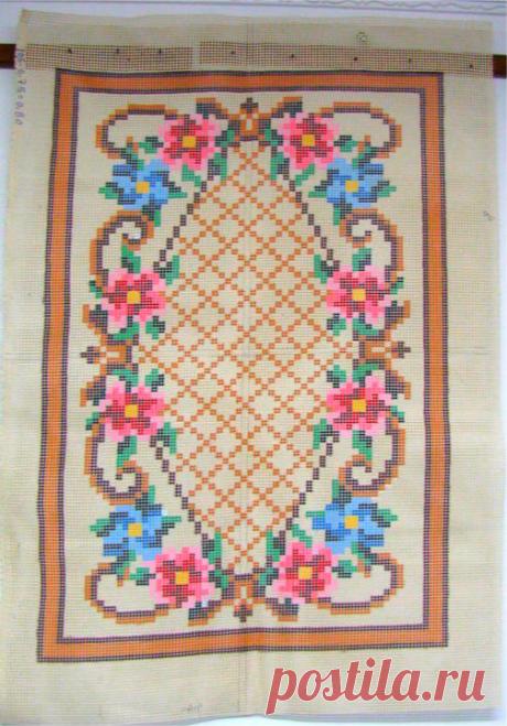 Tela Tapete Floral 29 - Conceição Spinola Tapeçaria -