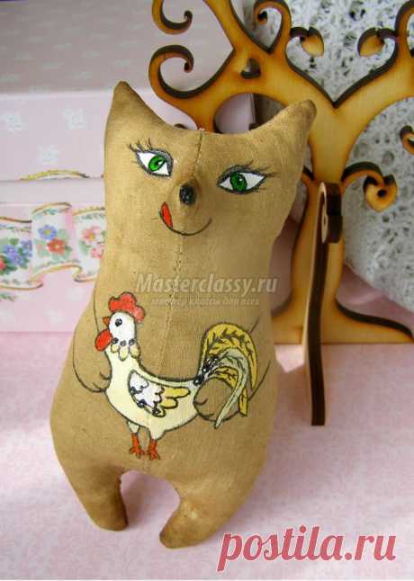 Кофейные игрушки своими руками. Лисичка. Мастер-класс с пошаговыми фото