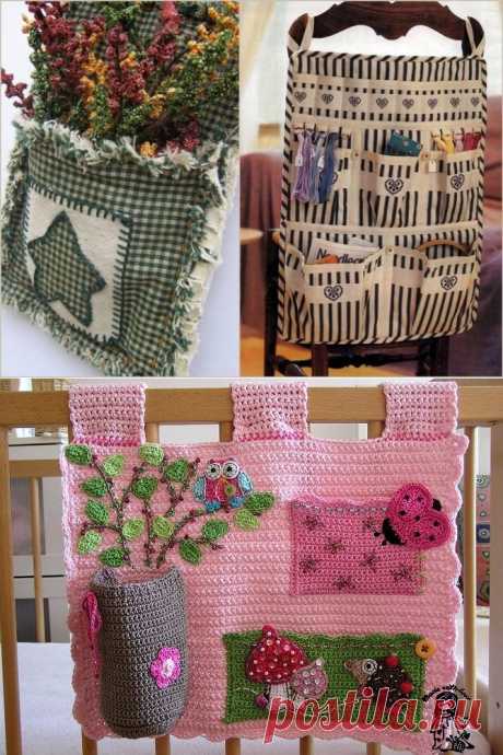 Идеи кармашков для мелочей.