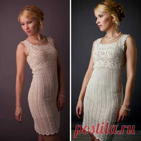 Crochet Wedding Dress Pattern/ Mini Dress for Women/ Dress for | Etsy