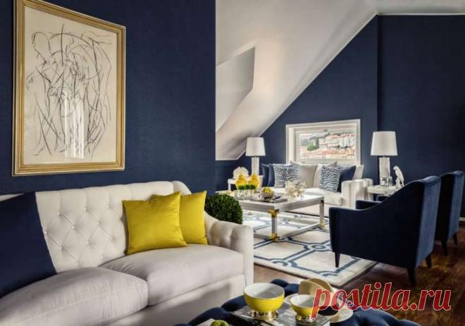 10 идеальных цветов для стен в гостиной
