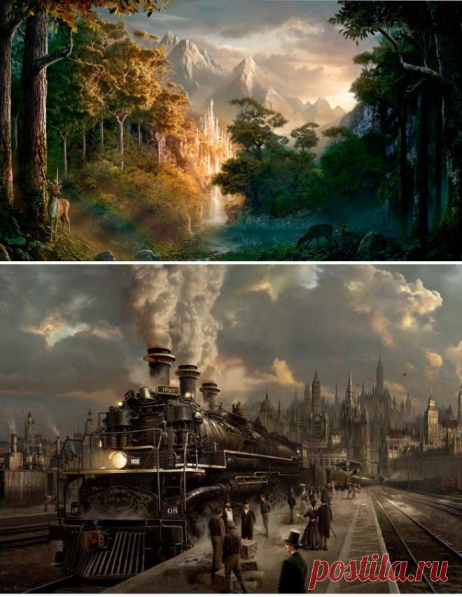 Фантастические миры от САРЕЛА ТЕРОНА