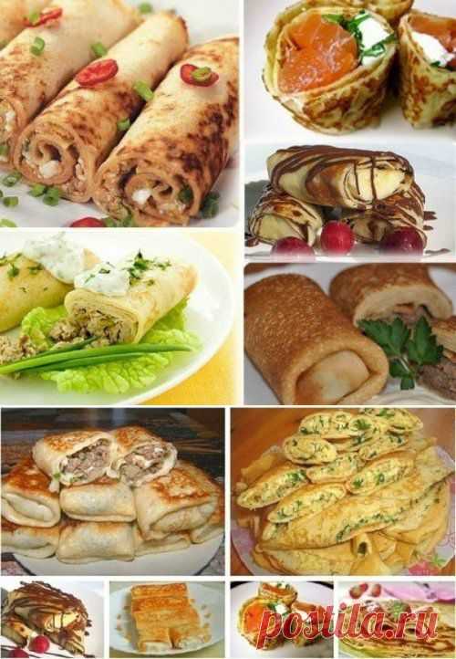 20 самых вкусных начинок для блинов | Домохозяйка