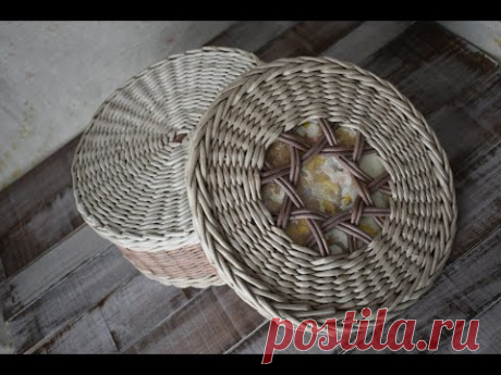 Ажурная крышка для шкатулки. Часть 1.