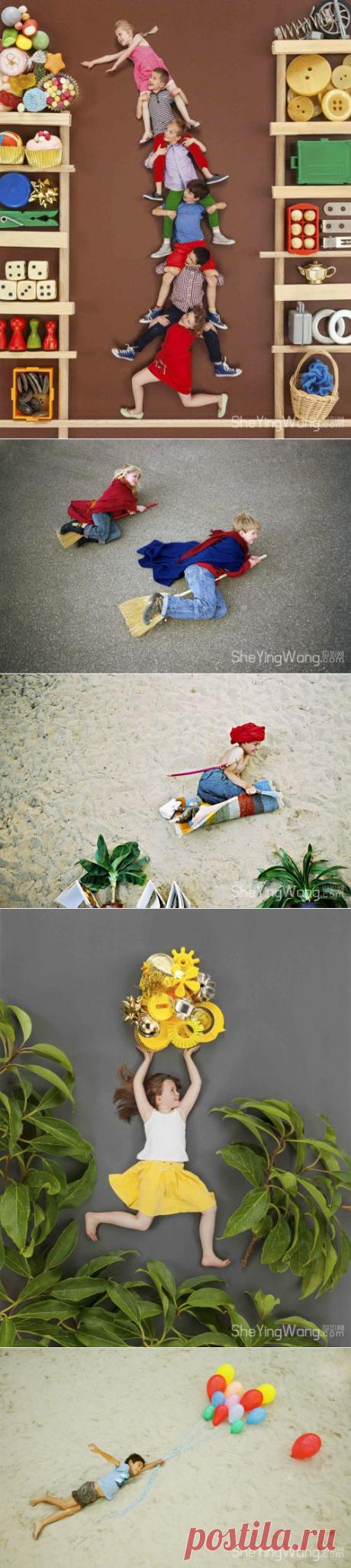 Есть ли предел креатива в детских фото?! Jan Von Holleben / Фото (идеи съемок) / ВТОРАЯ УЛИЦА