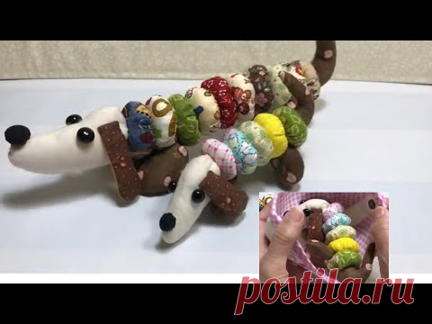 Такса в стиле ПЭЧВОРК