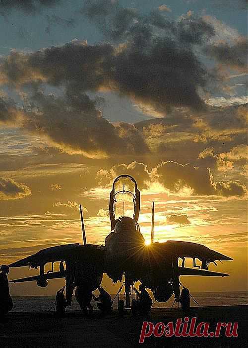 ♂ Aircraft at sunset f-14 tomcat | F14 Tomcat |авиация