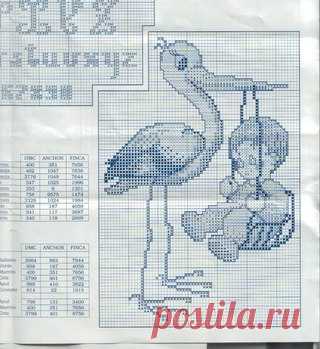 Когда аист прилетел)