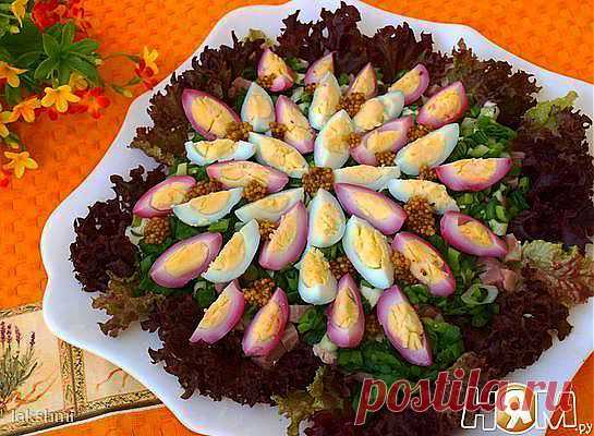 Салат "Радужный" - Рецепты домашней кухни с пошаговыми фотографиями и подробным описанием. Новые рецепты каждый день. Конкурсы рецептов - Ням.ру