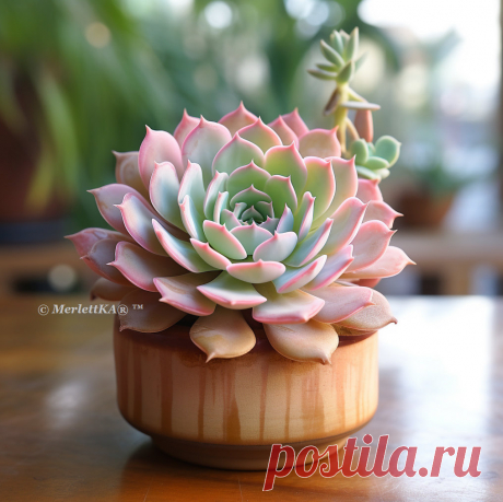 Как подружиться с эхевериями ?!
Эхеверия (ECHEVERIA)

Эхеверия, также известная как "Куры и цыплята", представляет собой розеткообразное суккулентное растение, происходящее из теплого полузасушливого климата. Его порой путают с молодильныком, который может расти даже в более холодных условиях, включая Альпы.