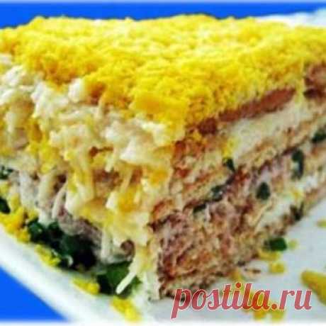Этот салат на застольях уходит первым: по-царски вкусный