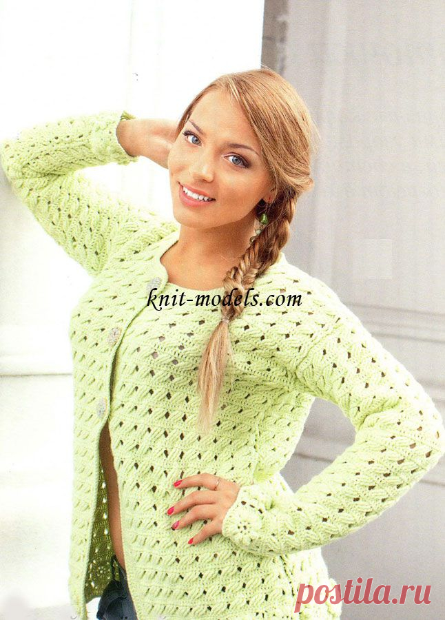 Кофта для полных дам