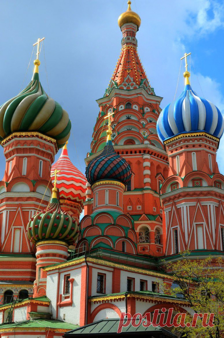 St. Basil’s Cathedral, Moscow, Russia