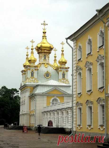 Часовня, Большой дворец, Петергоф, Санкт-Петербург, Россия