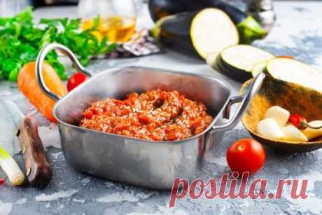 Соте из баклажанов с овощами на зиму — Сад Заготовка