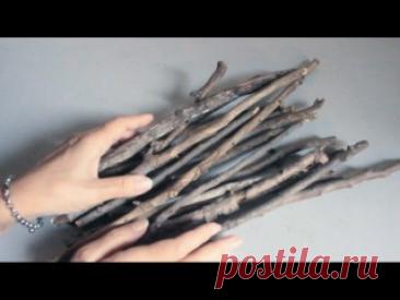 Простые идеи для декора, которые можно сделать из сухих веток своими руками