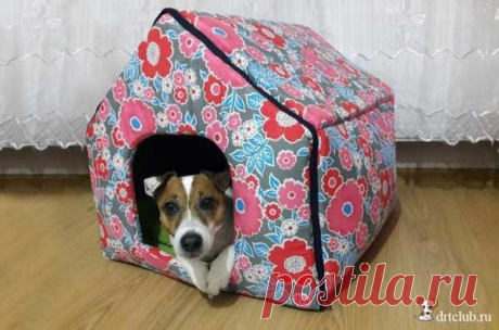​Домик для домашнего питомца своими руками