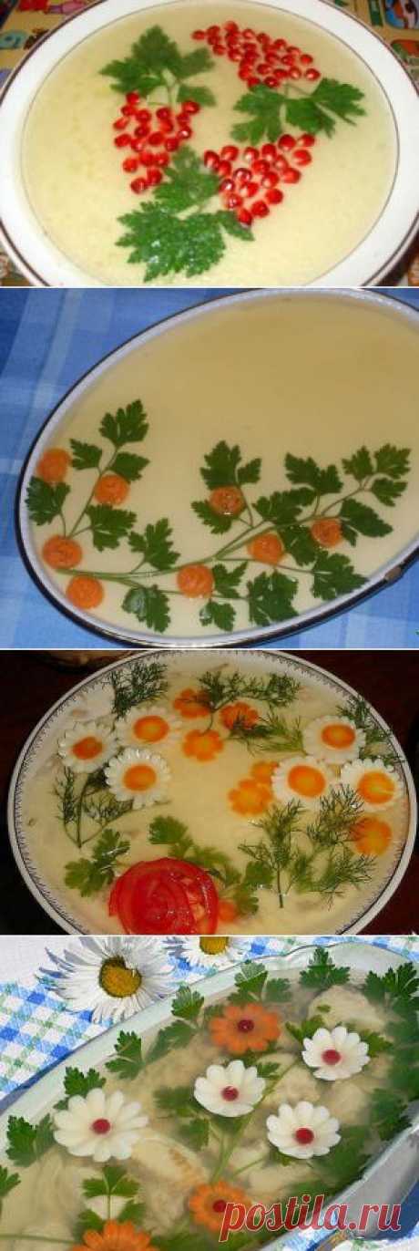 ВАРИАНТЫ УКРАШЕНИЯ ЗАЛИВНОГО очень нарядно