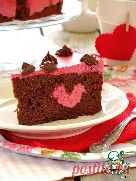 Торт &quot;Пурпурное сердце&quot;  Автор: dolphy