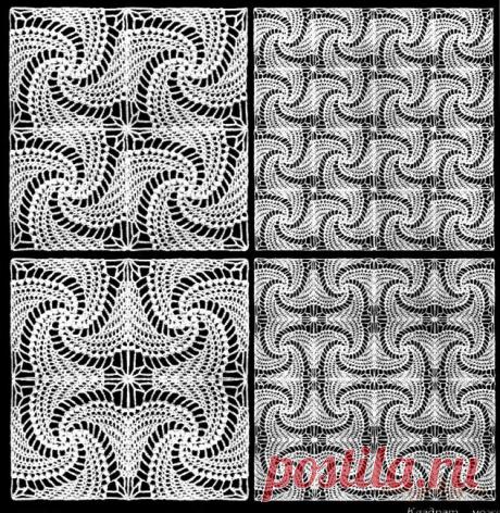 Спиральные мотивы крючком. Модели и схемы 5: Дневник группы «ВЯЖЕМ ПО ОПИСАНИЮ»: Группы - женская социальная сеть myJulia.ru