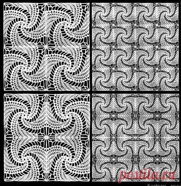 Спиральные мотивы крючком. Модели и схемы 5: Дневник группы «ВЯЖЕМ ПО ОПИСАНИЮ»: Группы - женская социальная сеть myJulia.ru