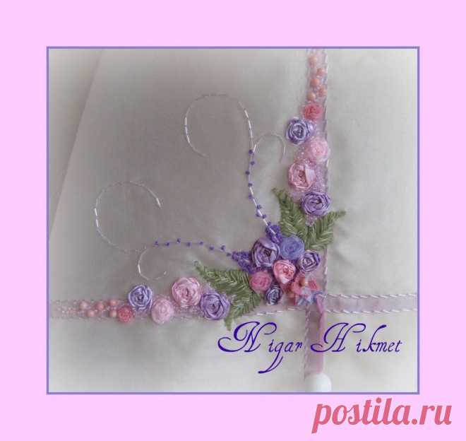 Вышивка ленточками