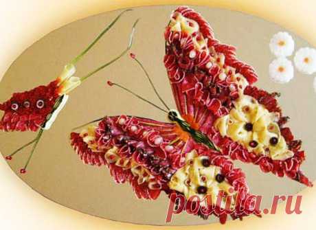 Красивое оформление мясных нарезок: идеи и примеры