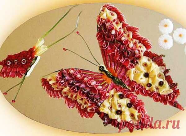 Красивое оформление мясных нарезок: идеи и примеры