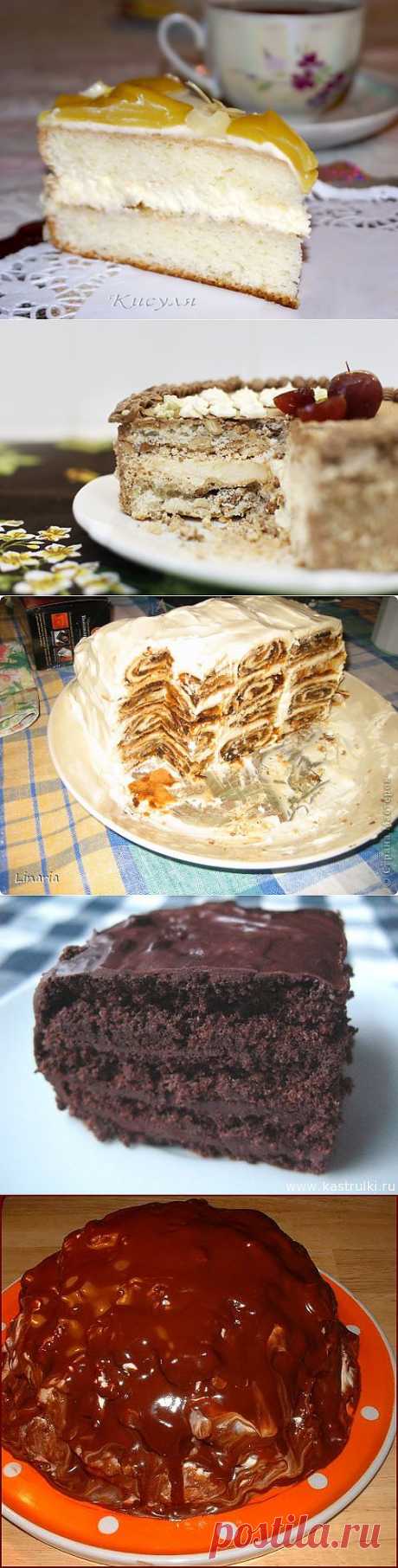 почти два десятка вкуснейших тортов!.