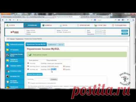 Устанавливаем Wordpress на Jino на хостинге Джино