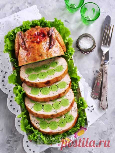 Курица по-царски, фаршированная блинами — рецепт с фото пошагово. Как приготовить курицу, фаршированную блинами?