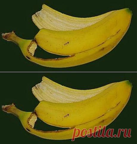 Банан съедим, а кожуру используем по назначению..