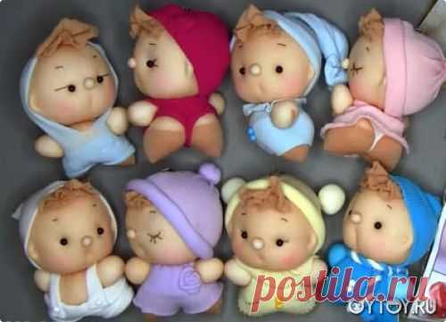 Милые куколки из капроновых носков! Мастер-класс!